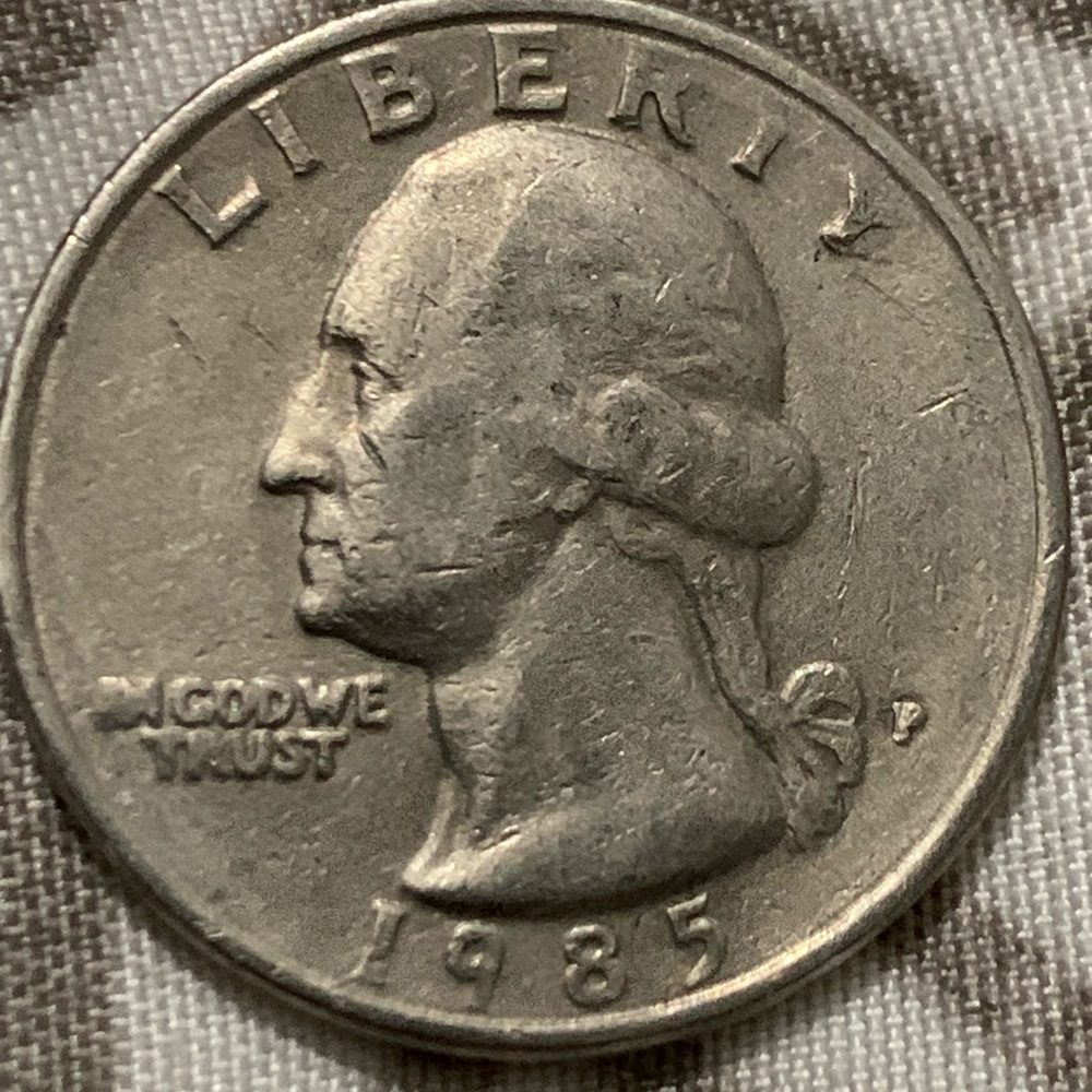 1985 collectors ERROR quarter 🪙😁
